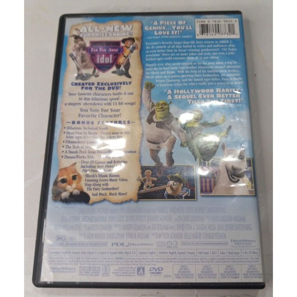 Shrek 2 DVD Full Screen - Picture 2 of 5